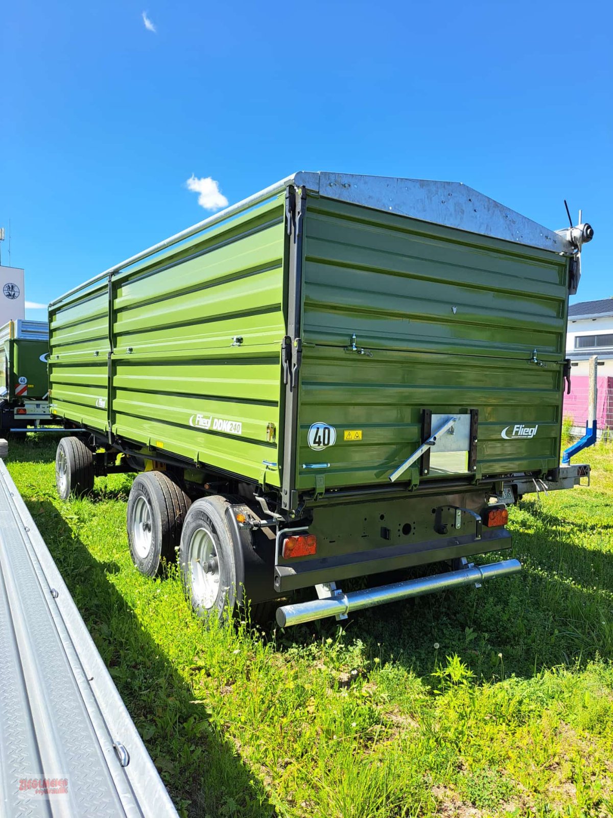 Kipper typu Fliegl DDK 240 / 7200mm Fox, Neumaschine v Rottenburg a.d. Laaber (Obrázek 3)