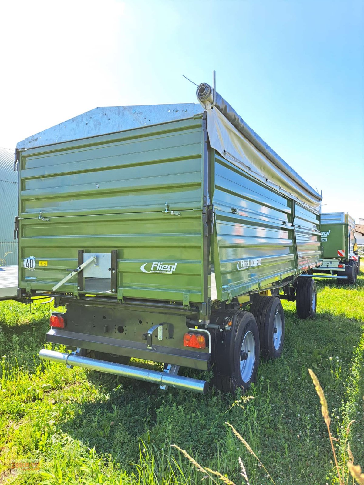 Kipper typu Fliegl DDK 240 / 7200mm Fox, Neumaschine v Rottenburg a.d. Laaber (Obrázek 4)