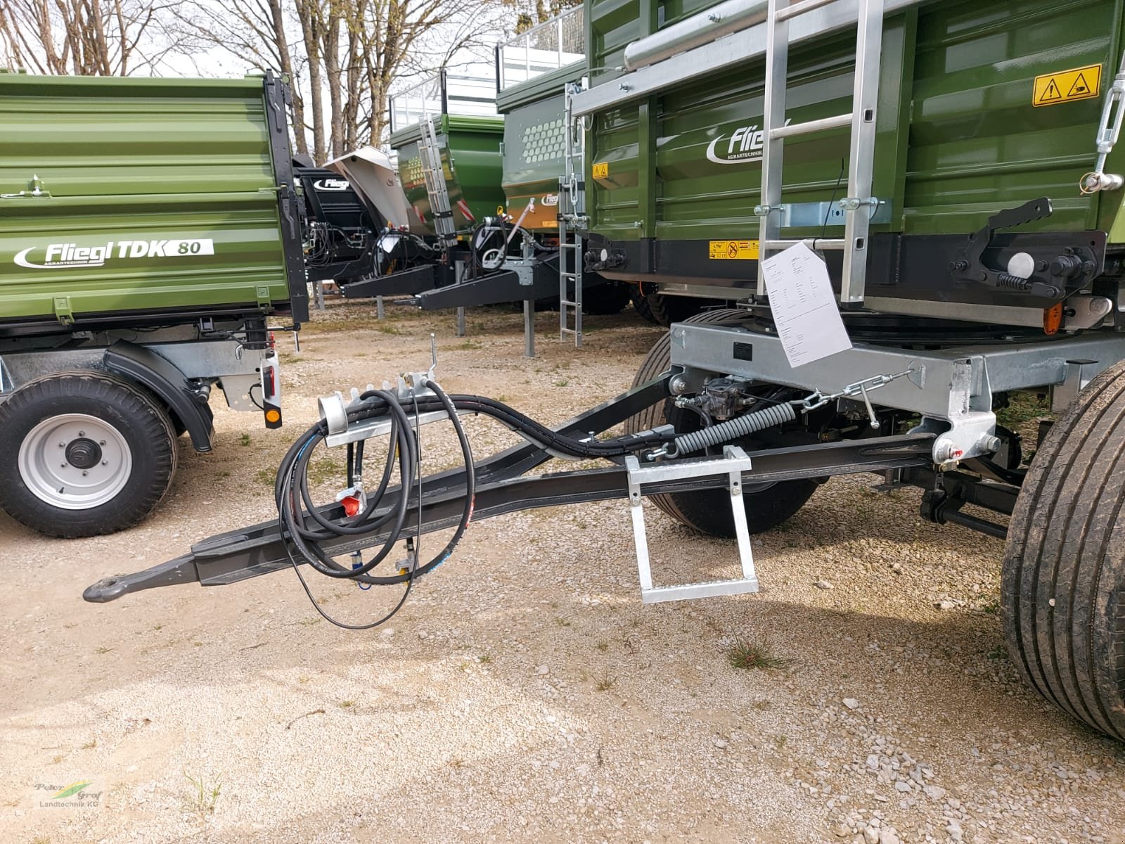 Kipper of the type Fliegl DK 140, Neumaschine in Pegnitz-Bronn (Picture 3)