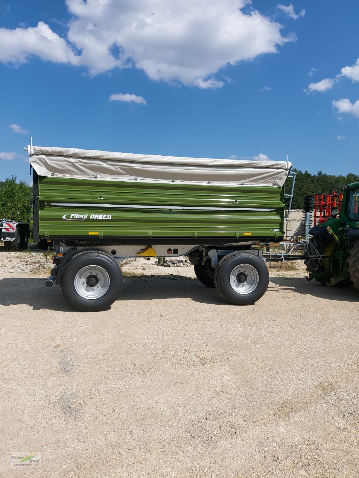 Kipper typu Fliegl DK 140, Neumaschine w Pegnitz-Bronn (Zdjęcie 4)