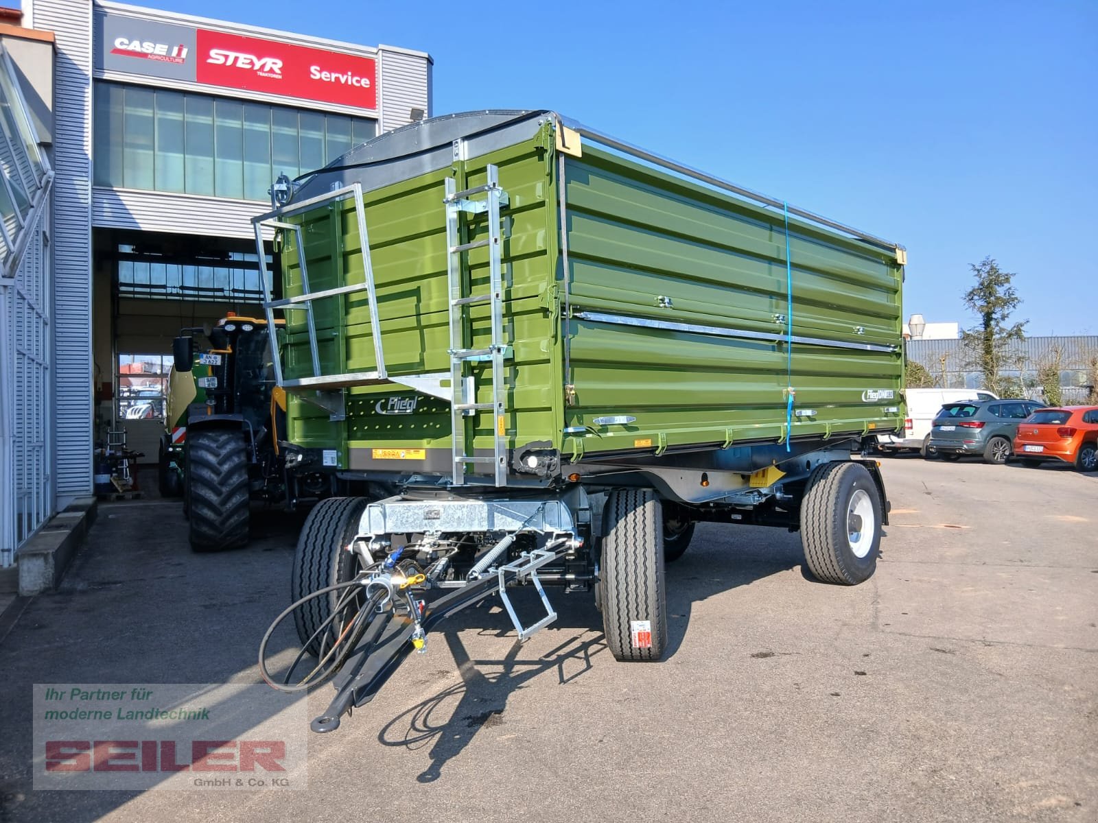 Kipper Türe ait Fliegl DK 180 MAXUM FOX, Neumaschine içinde Ansbach (resim 6)