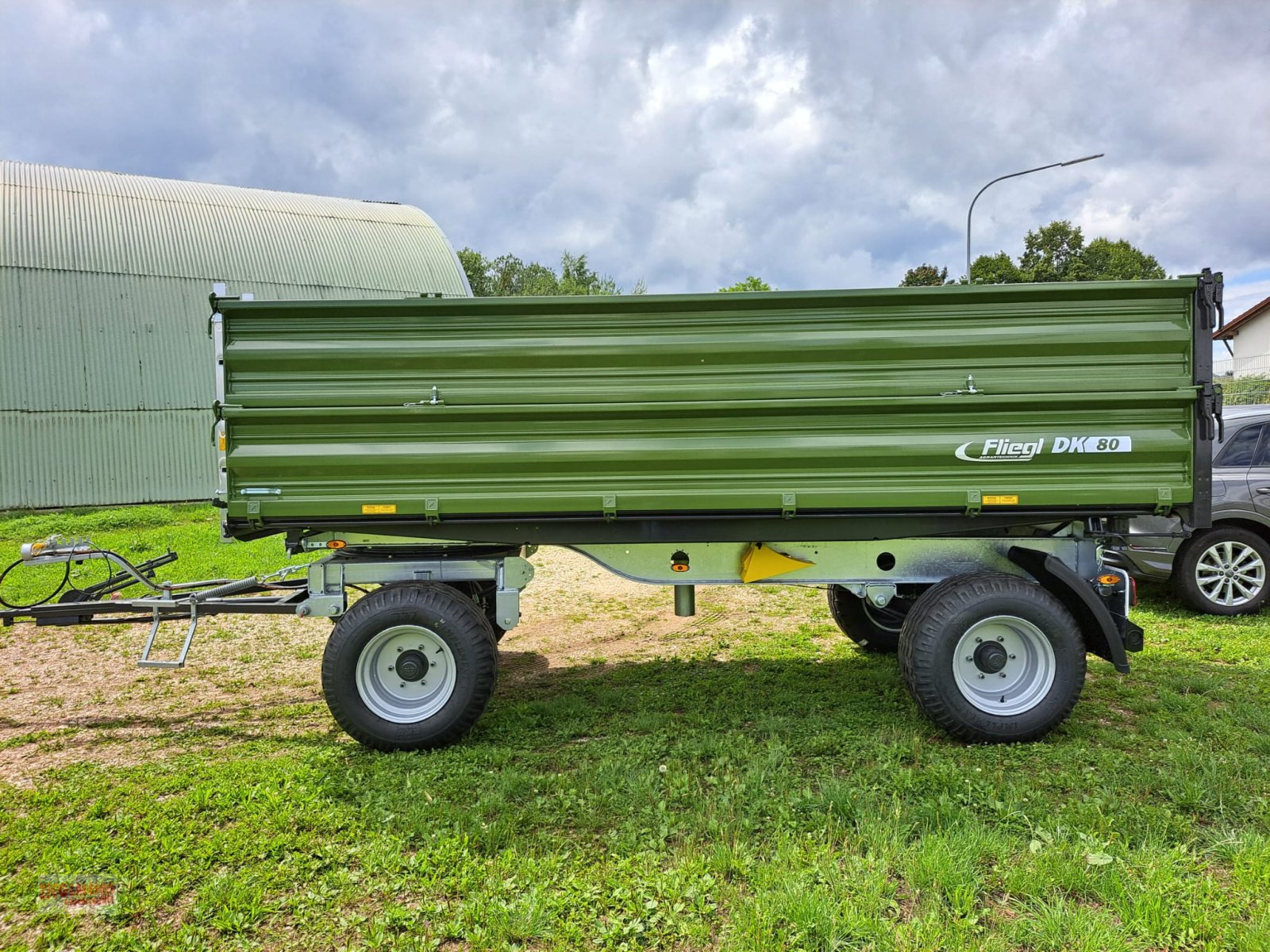 Kipper a típus Fliegl DK 80, Neumaschine ekkor: Rottenburg a.d. Laaber (Kép 2)