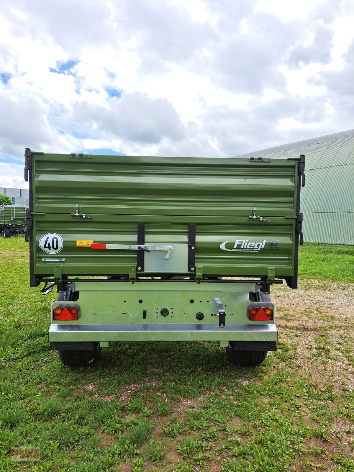 Kipper a típus Fliegl DK 80, Neumaschine ekkor: Rottenburg a.d. Laaber (Kép 3)