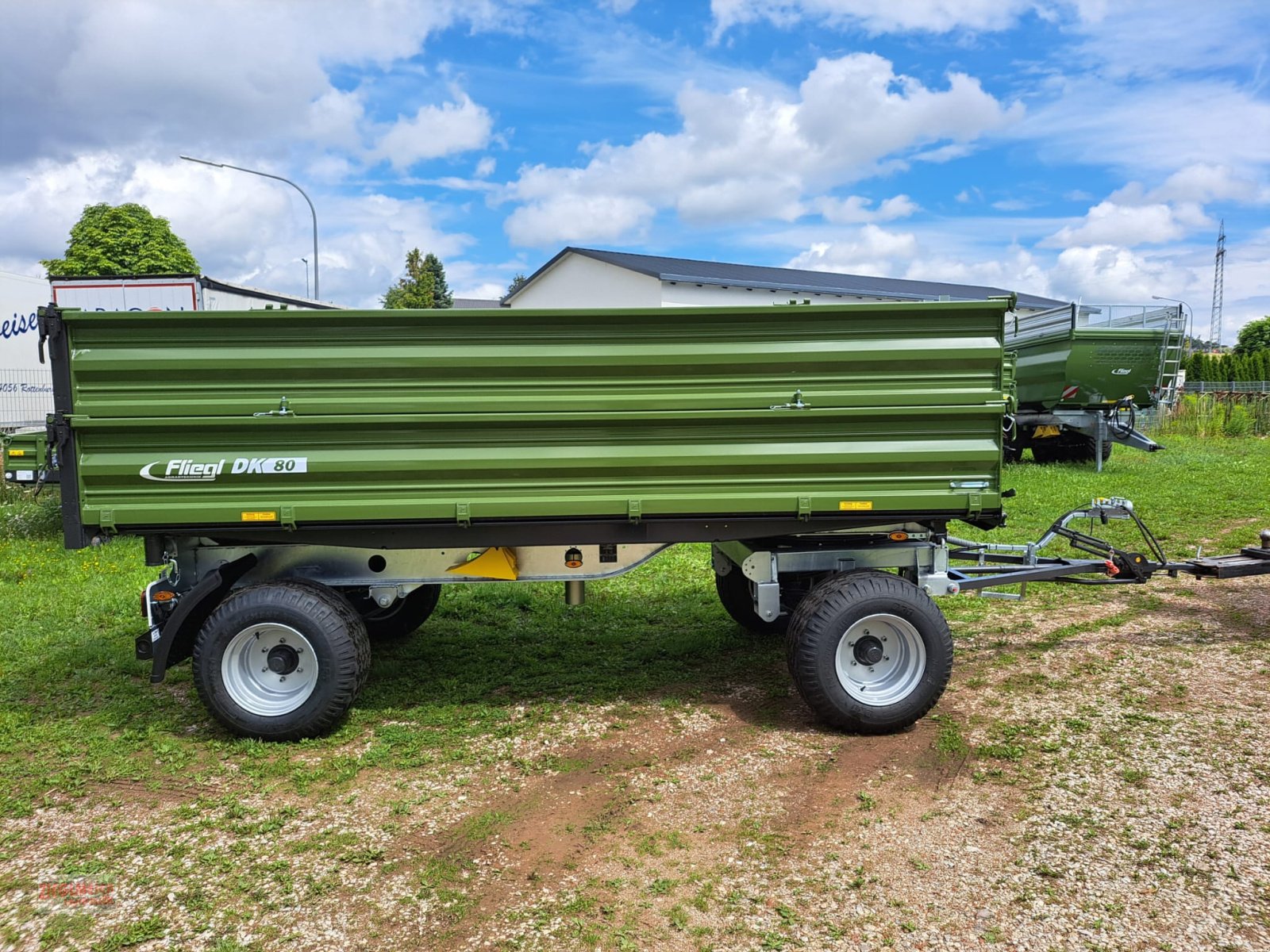 Kipper a típus Fliegl DK 80, Neumaschine ekkor: Rottenburg a.d. Laaber (Kép 4)