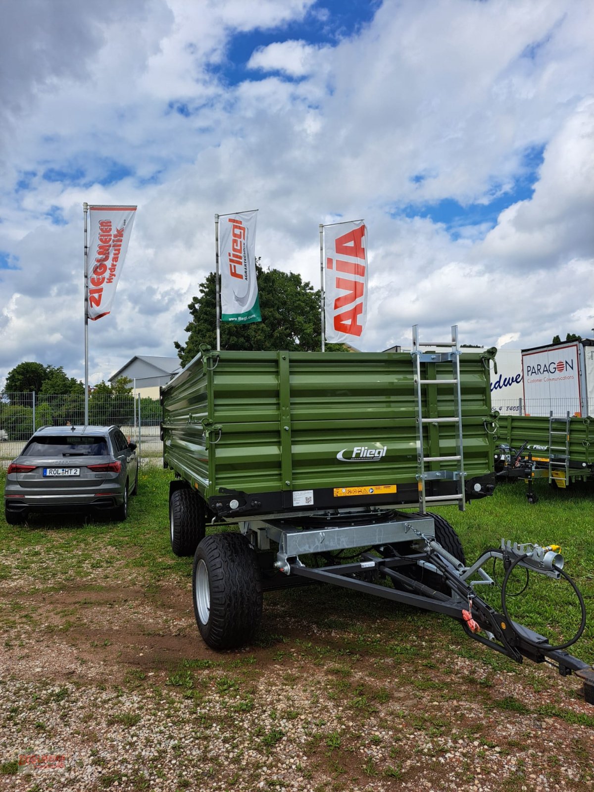 Kipper a típus Fliegl DK 80, Neumaschine ekkor: Rottenburg a.d. Laaber (Kép 5)