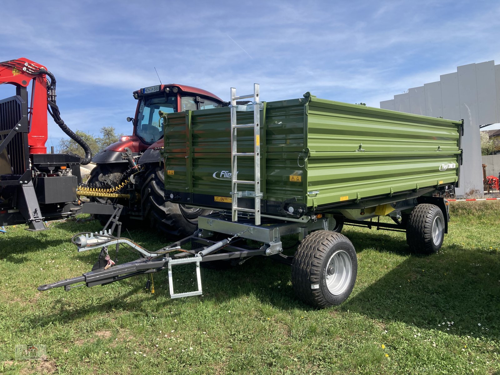 Kipper typu Fliegl DK 80, Neumaschine v Bodenwöhr/ Taxöldern (Obrázek 1)