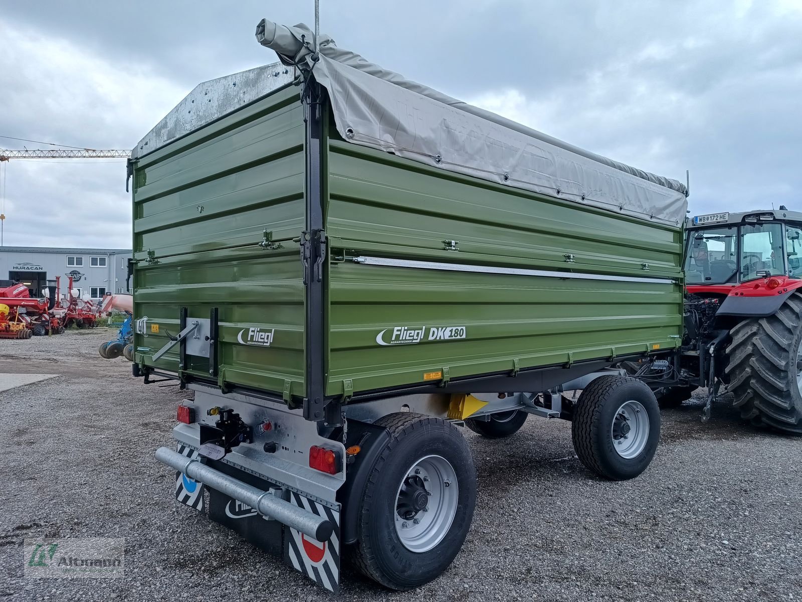 Kipper des Typs Fliegl DK180 Maxum FOX, Neumaschine in Lanzenkirchen (Bild 5)