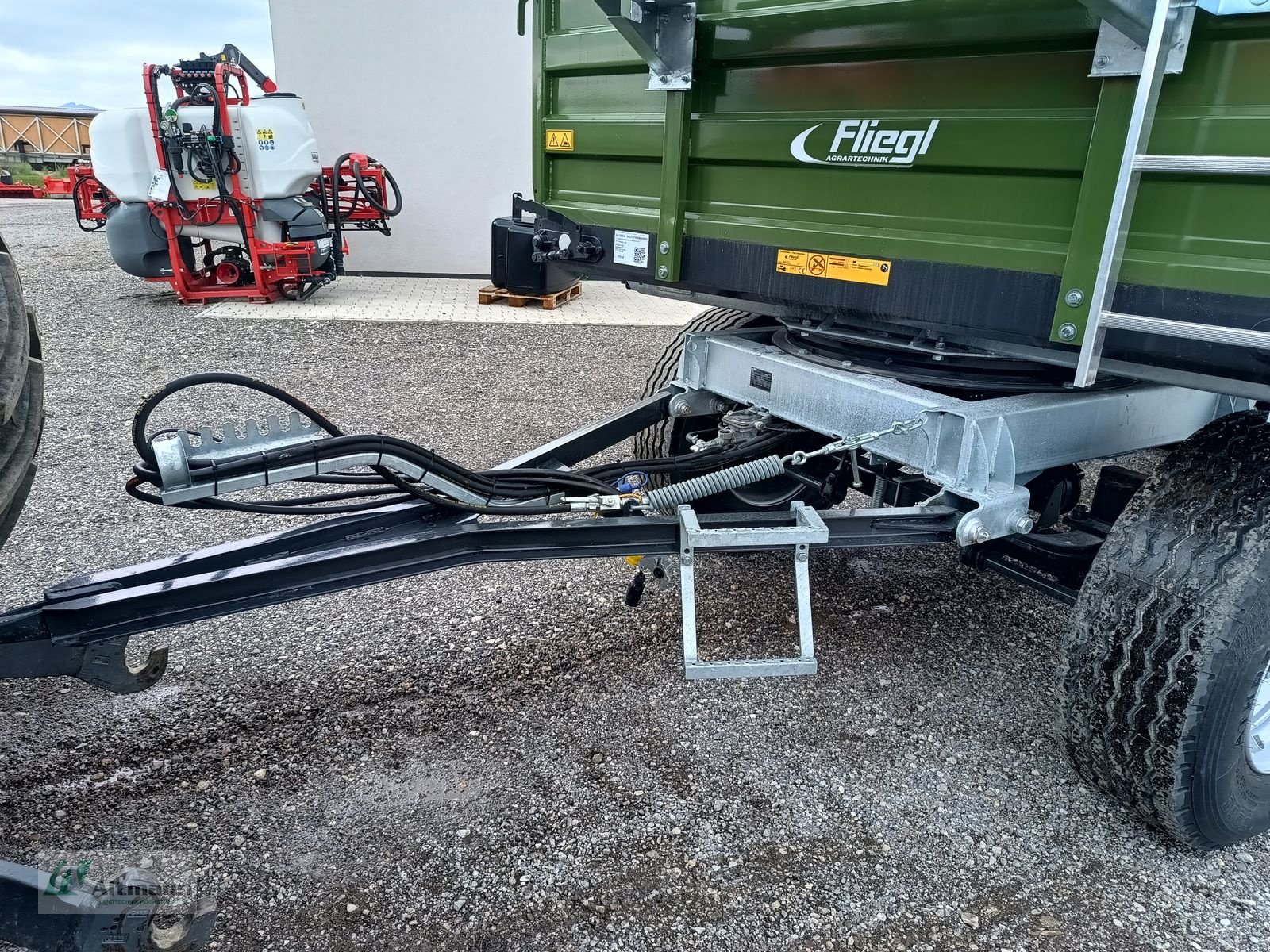 Kipper des Typs Fliegl DK180 Maxum FOX, Neumaschine in Lanzenkirchen (Bild 9)