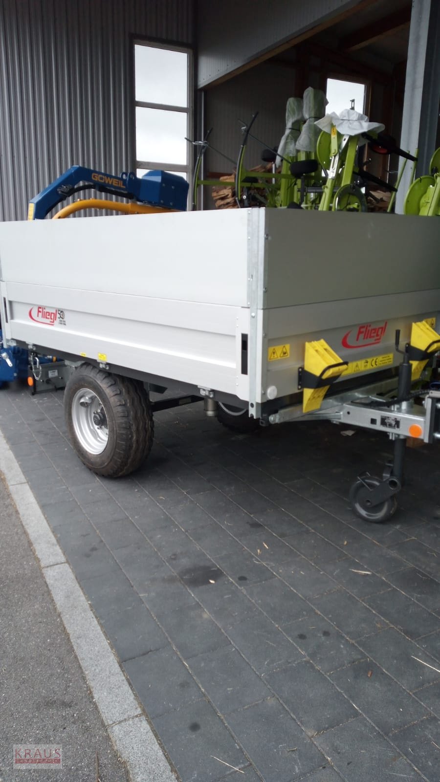 Kipper typu Fliegl EDK 25, Neumaschine v Geiersthal (Obrázek 1)