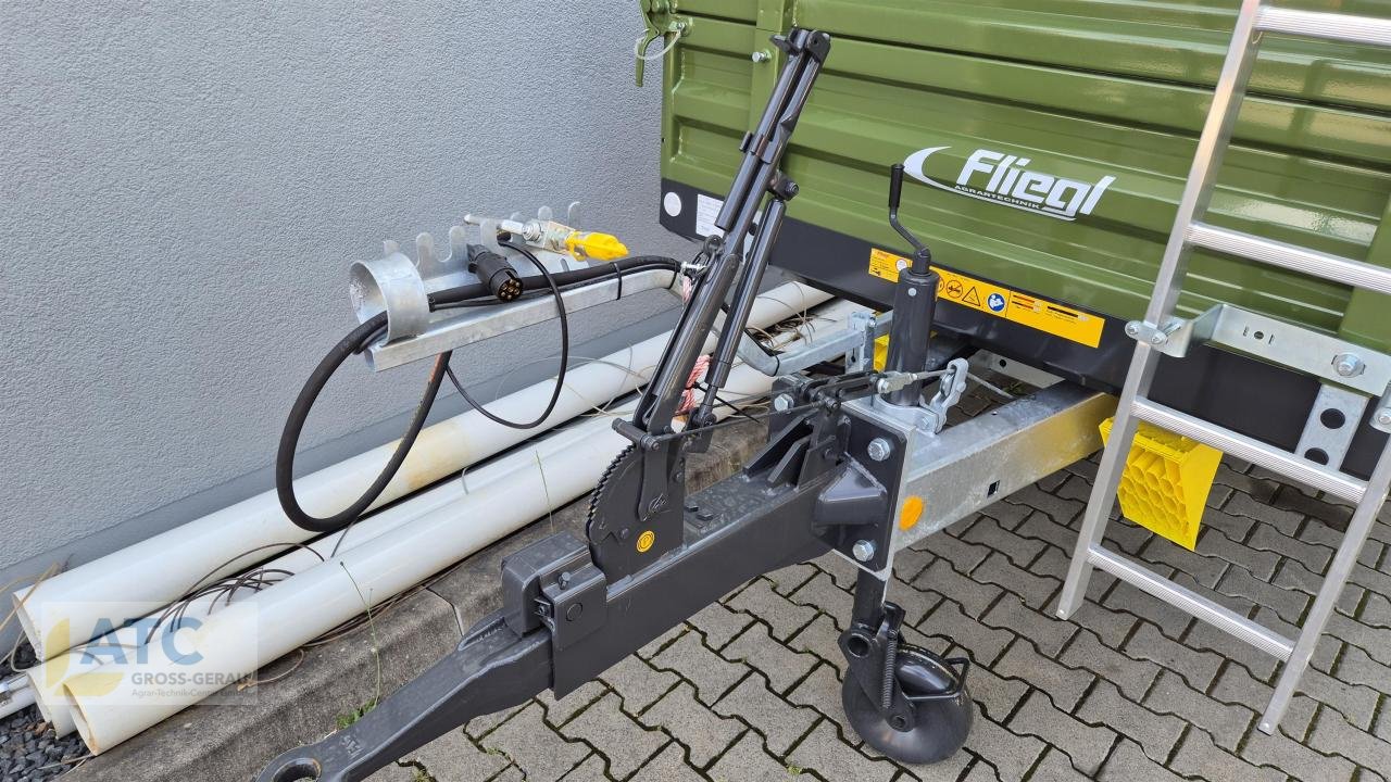 Kipper des Typs Fliegl EDK 50 FOX 40+40CM 15.0/75-17, Neumaschine in Groß-Gerau (Bild 4)