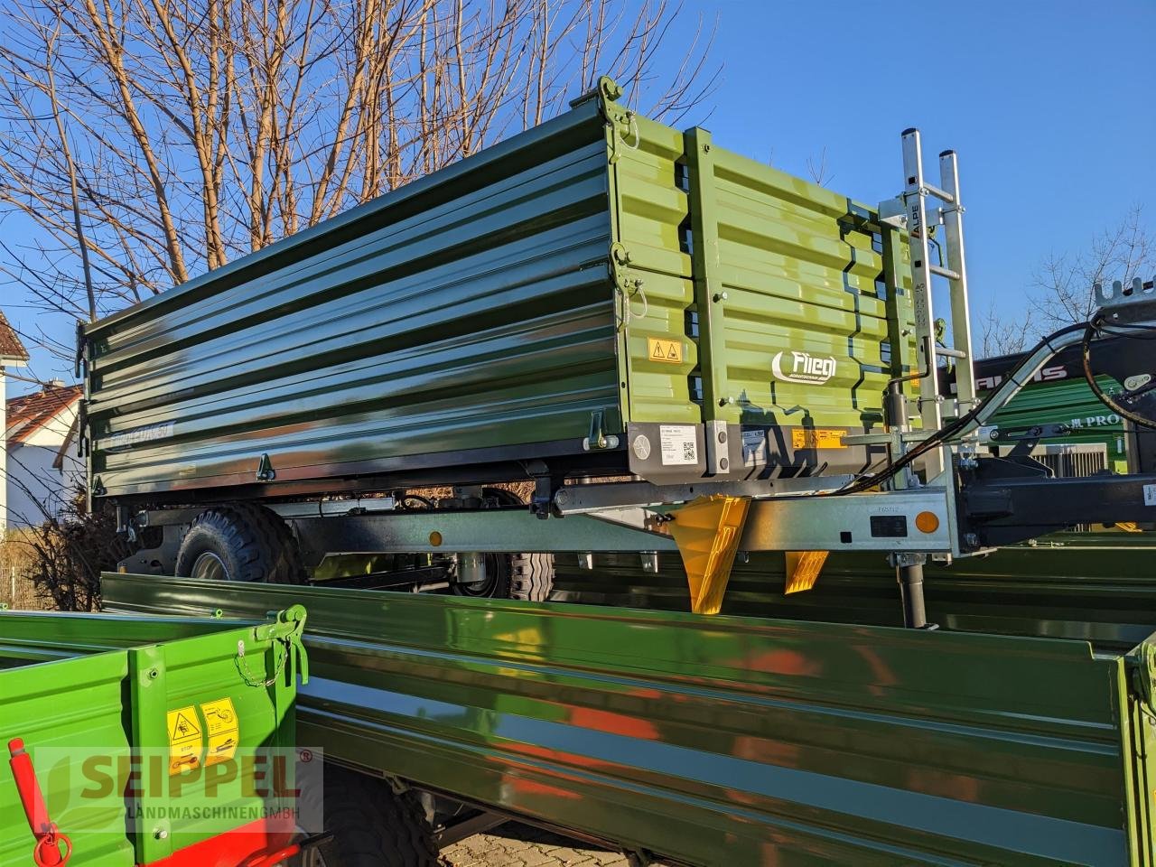 Kipper typu Fliegl EDK 50 FOX BW 400+400mm, Neumaschine v Groß-Umstadt (Obrázek 1)