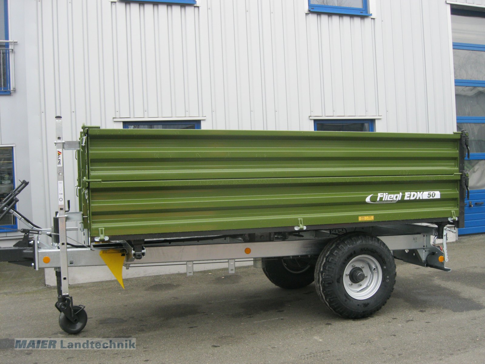 Kipper des Typs Fliegl EDK 50 FOX, Neumaschine in Dieterskirchen (Bild 1)