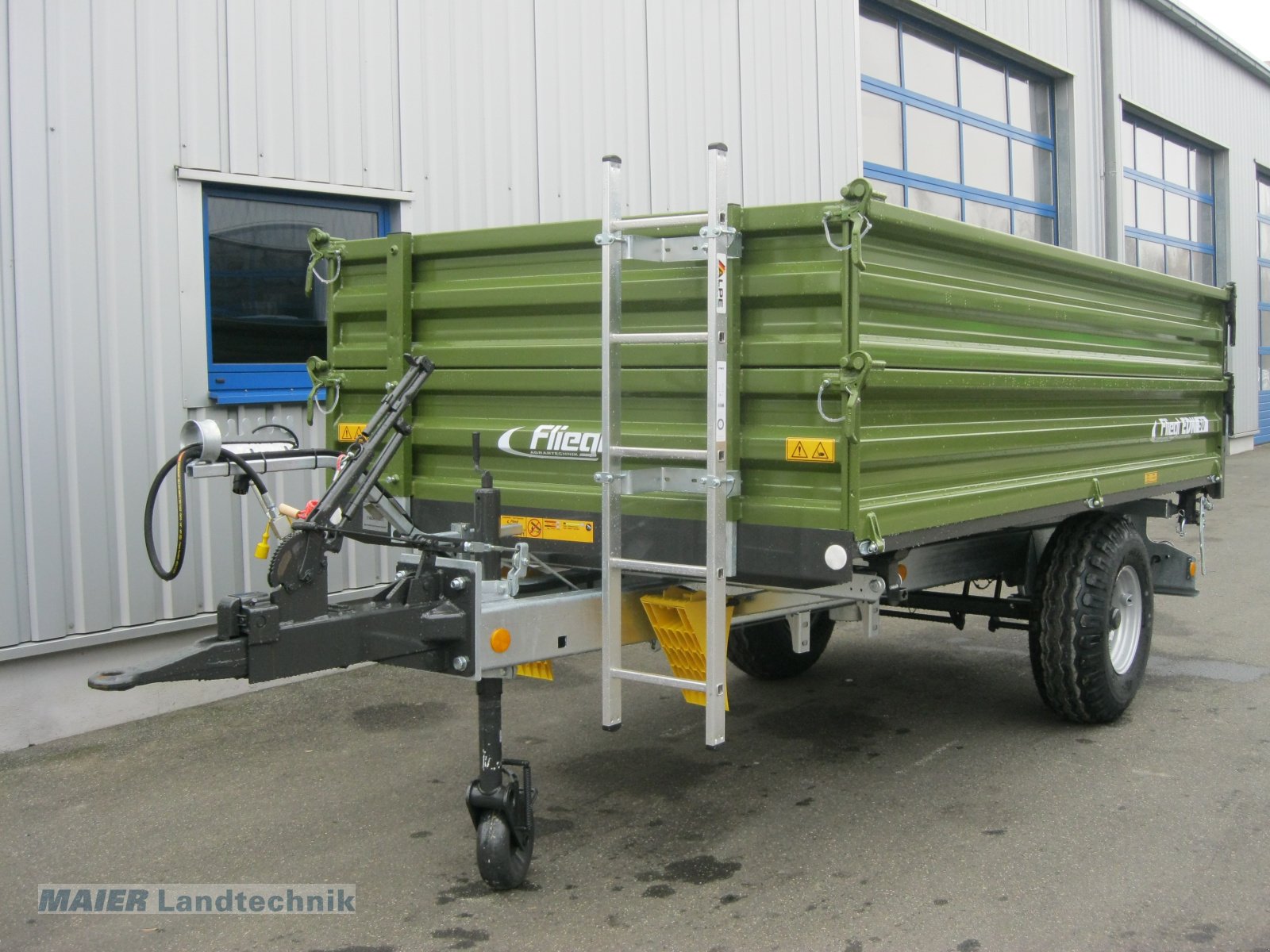 Kipper des Typs Fliegl EDK 50 FOX, Neumaschine in Dieterskirchen (Bild 2)