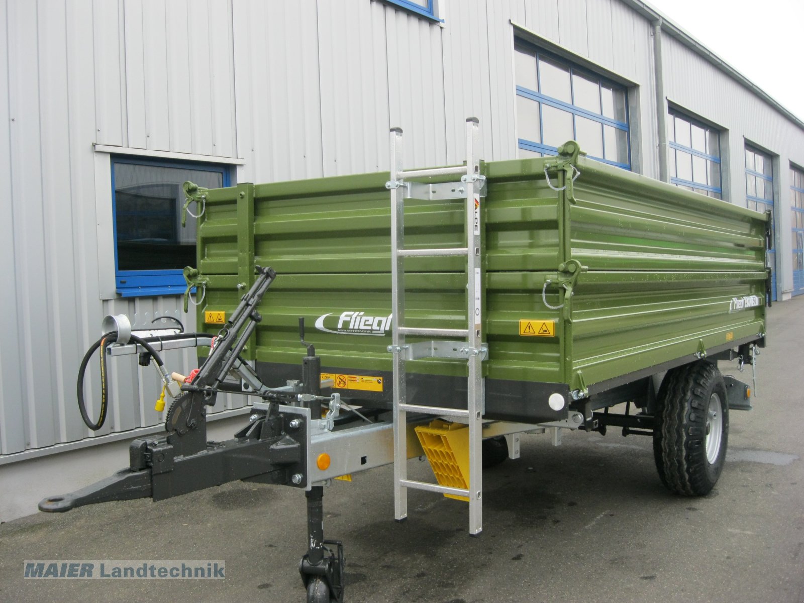 Kipper des Typs Fliegl EDK 50 FOX, Neumaschine in Dieterskirchen (Bild 4)