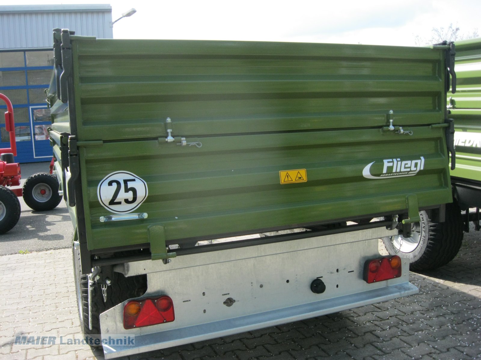 Kipper des Typs Fliegl EDK 50 FOX, Neumaschine in Dieterskirchen (Bild 5)