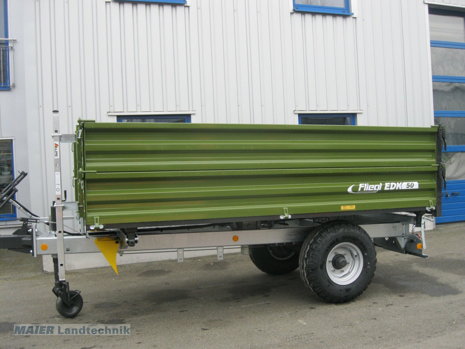 Kipper des Typs Fliegl EDK 50 FOX, Neumaschine in Dieterskirchen (Bild 1)