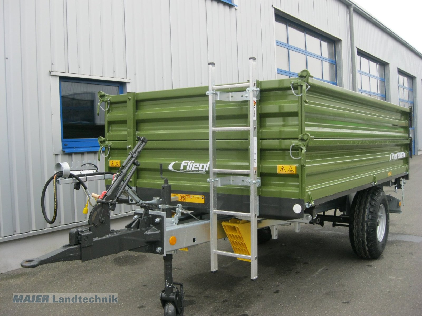 Kipper des Typs Fliegl EDK 50 FOX, Neumaschine in Dieterskirchen (Bild 4)