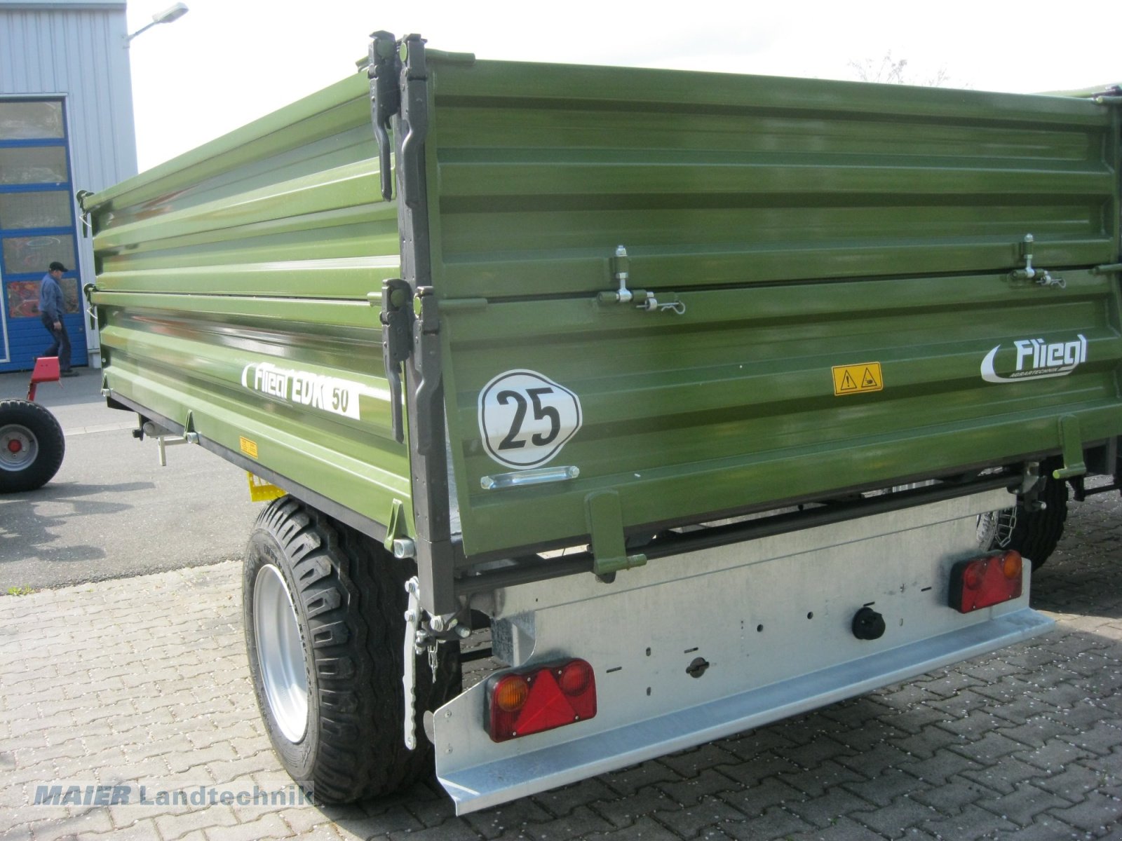 Kipper des Typs Fliegl EDK 50 FOX, Neumaschine in Dieterskirchen (Bild 6)