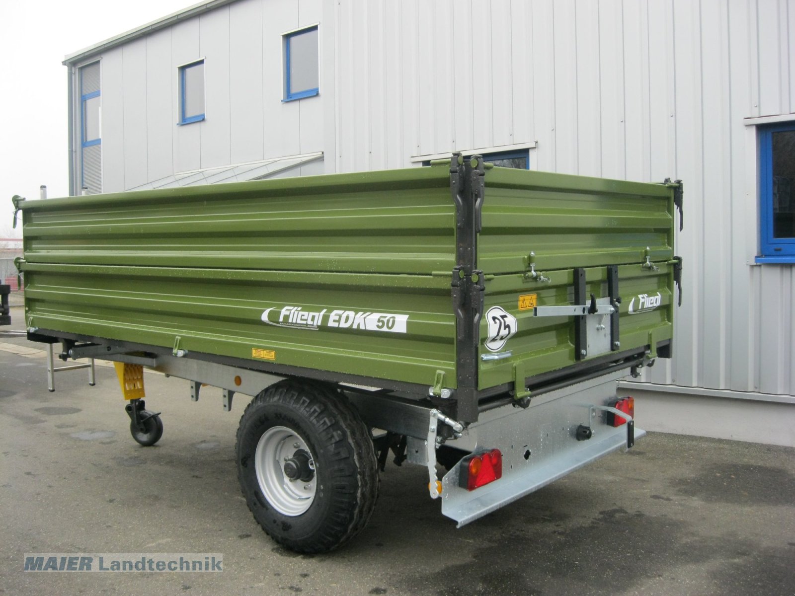 Kipper del tipo Fliegl EDK 50 FOX, Neumaschine In Dieterskirchen (Immagine 4)