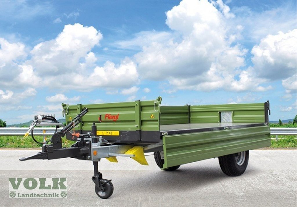 Kipper του τύπου Fliegl EDK 50 FOX, Neumaschine σε Friedberg-Derching (Φωτογραφία 1)