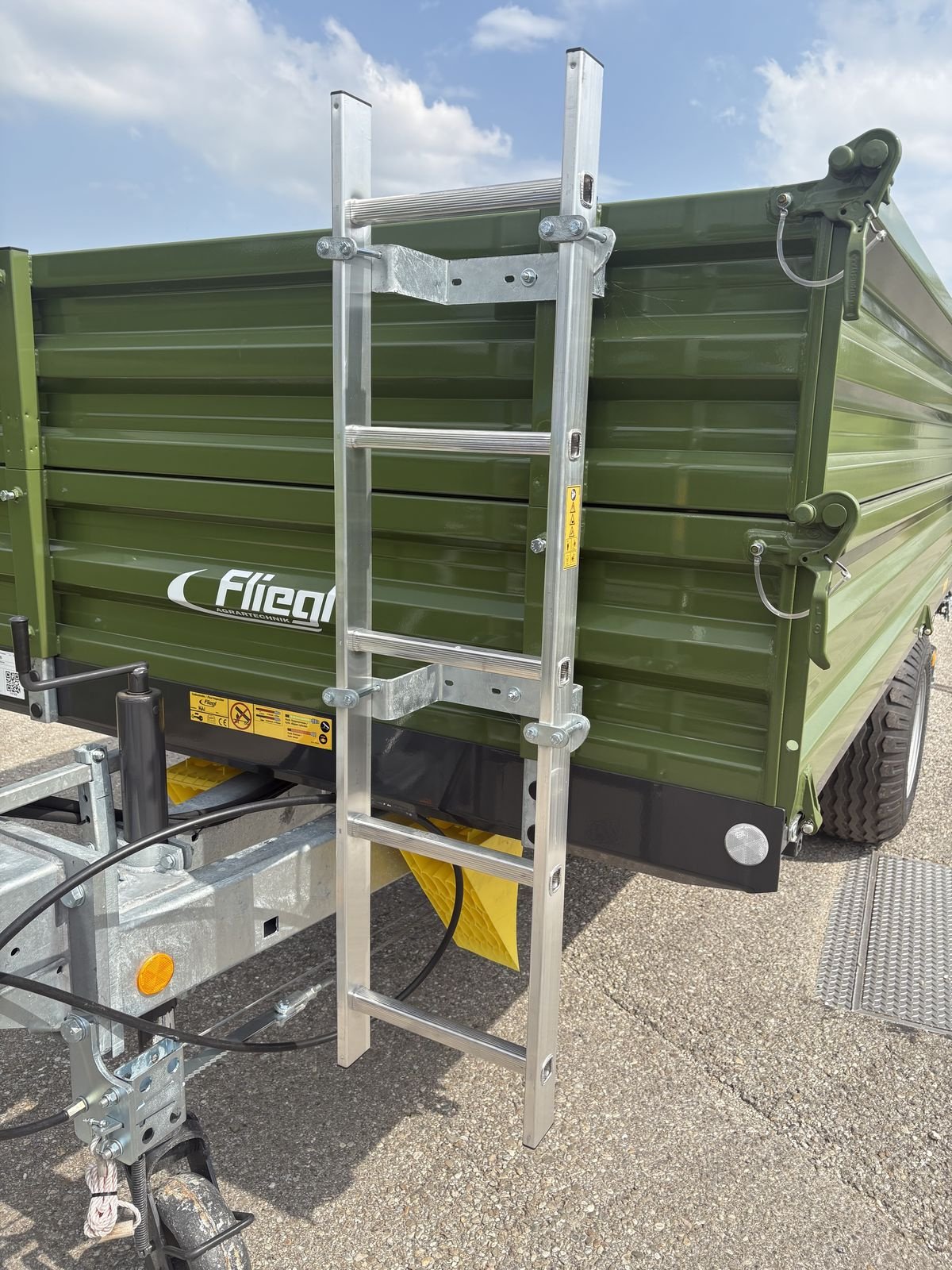 Kipper typu Fliegl EDK 50 FOX, Neumaschine v Pischelsdorf am Engelbach (Obrázek 9)