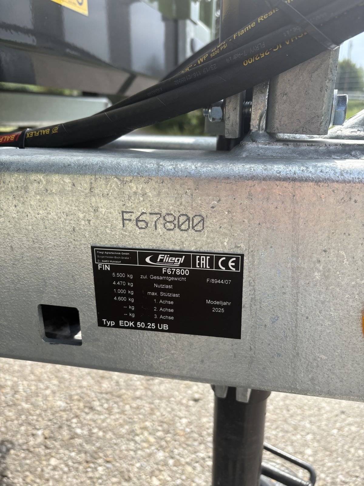 Kipper typu Fliegl EDK 50 FOX, Neumaschine v Pischelsdorf am Engelbach (Obrázek 7)