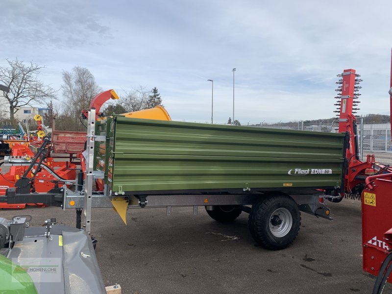 Kipper du type Fliegl EDK 50, Neumaschine en Schwäbisch Hall (Photo 1)