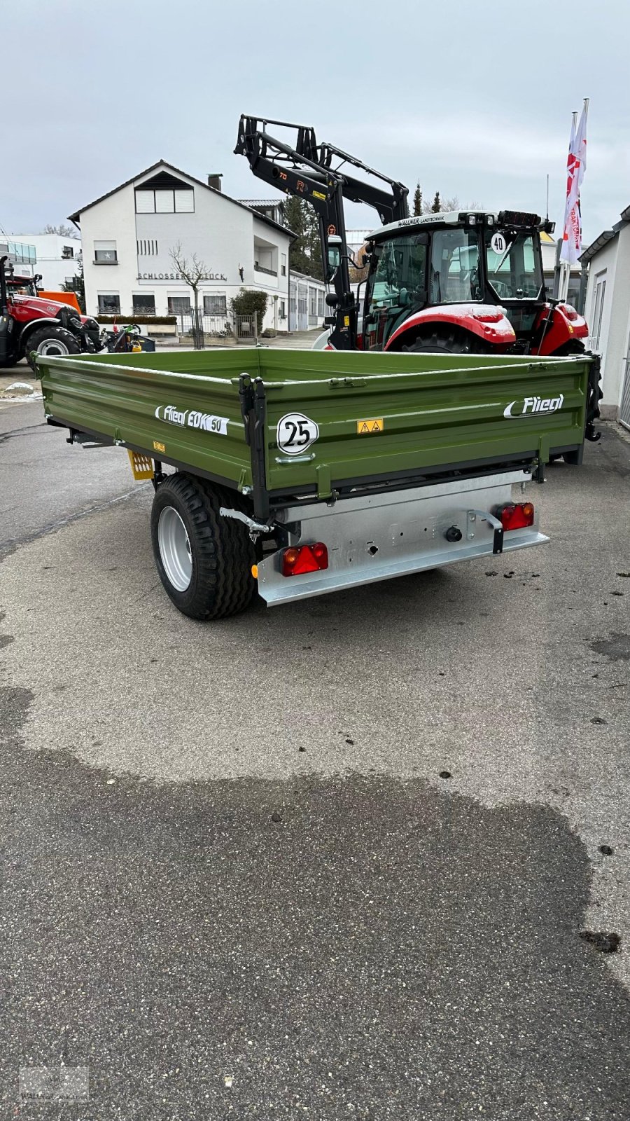 Kipper a típus Fliegl EDK 50, Neumaschine ekkor: Wolnzach (Kép 4)