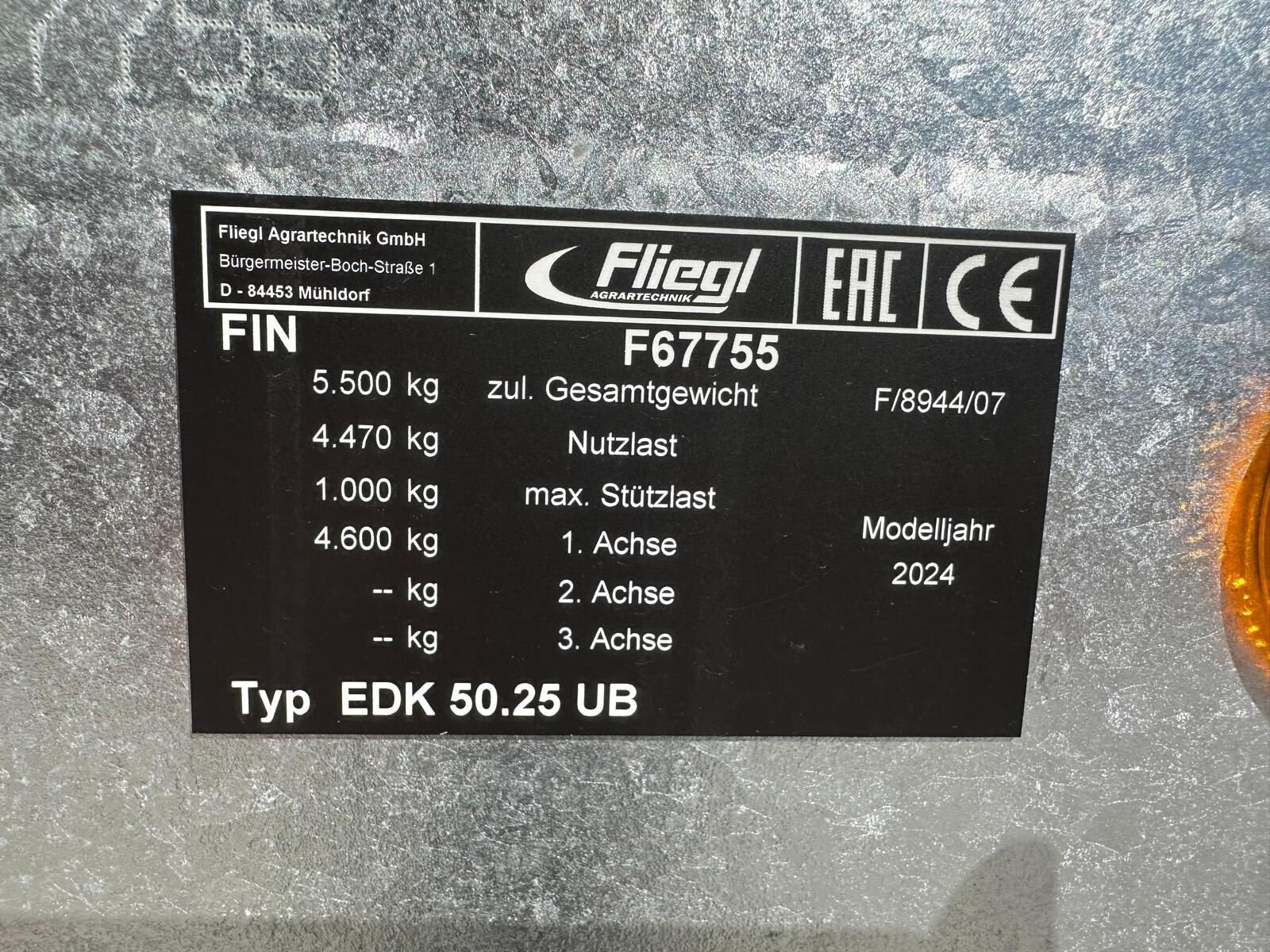 Kipper типа Fliegl EDK 50, Neumaschine в Kirchdorf (Фотография 15)