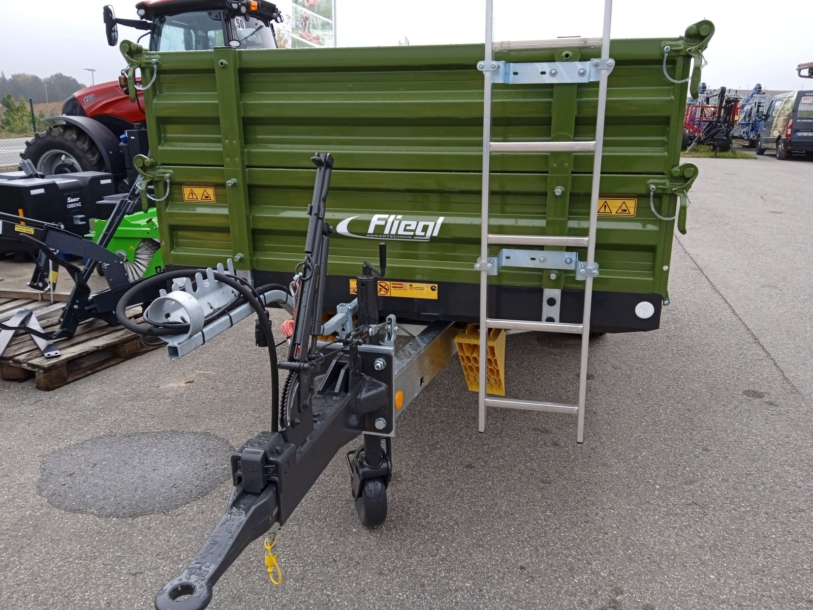 Kipper του τύπου Fliegl EDK 50, Neumaschine σε Nittenau (Φωτογραφία 1)