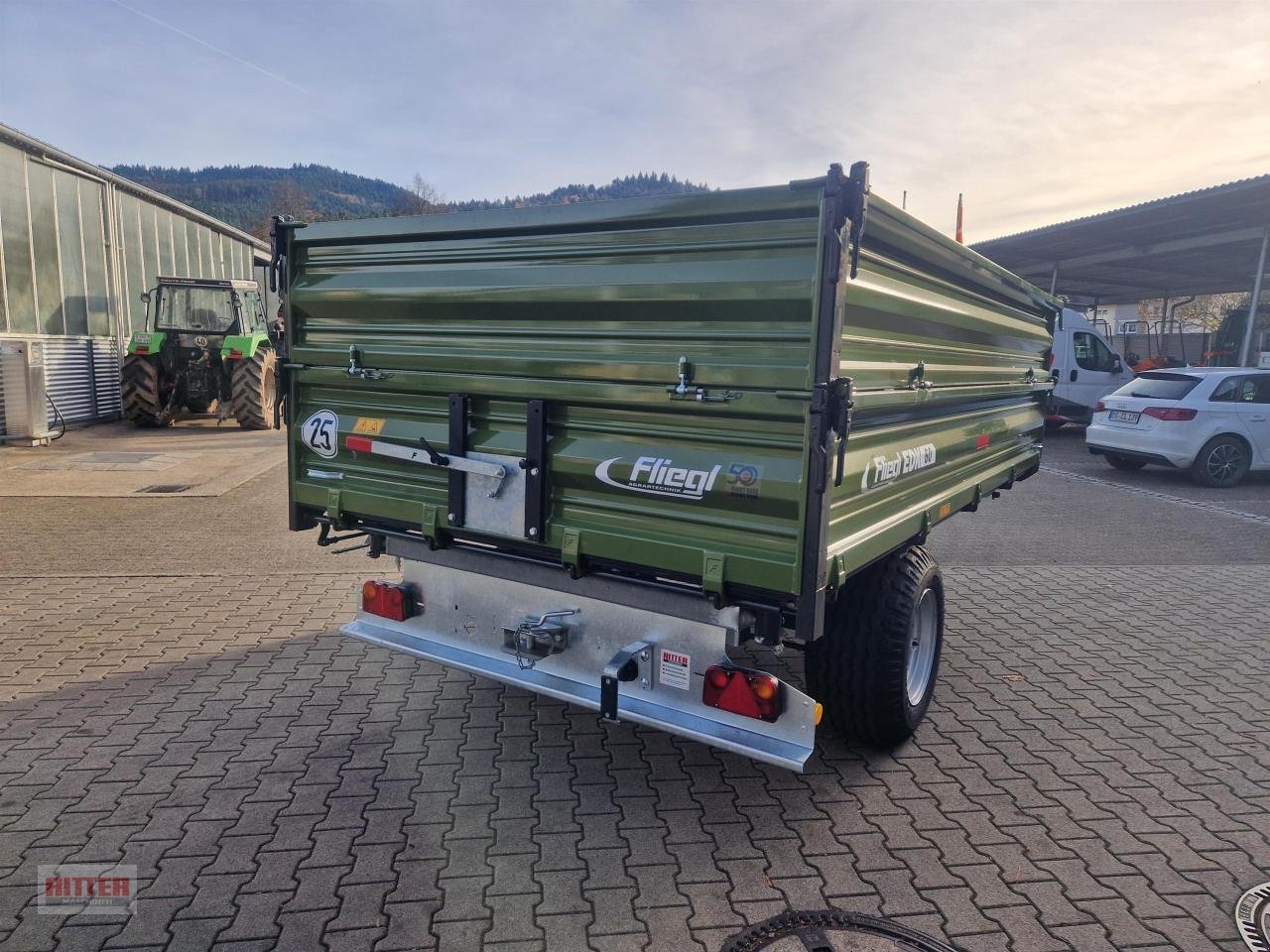 Kipper tip Fliegl EDK 60 FOX, Neumaschine in Zell a. H. (Poză 2)