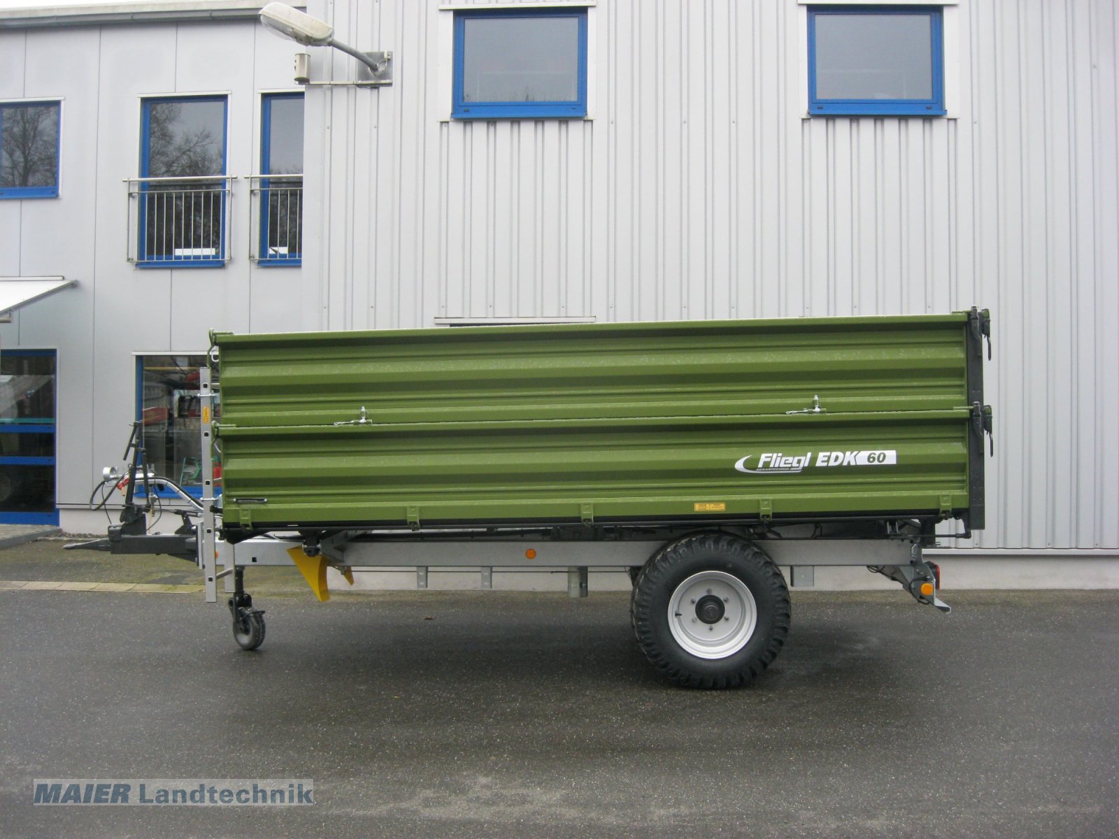 Kipper del tipo Fliegl EDK 60 FOX, Neumaschine In Dieterskirchen (Immagine 1)