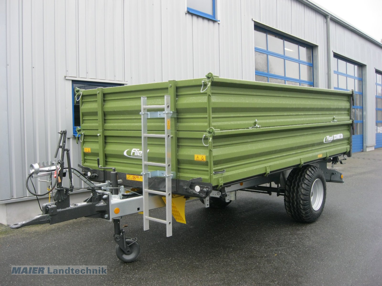 Kipper del tipo Fliegl EDK 60 FOX, Neumaschine In Dieterskirchen (Immagine 5)