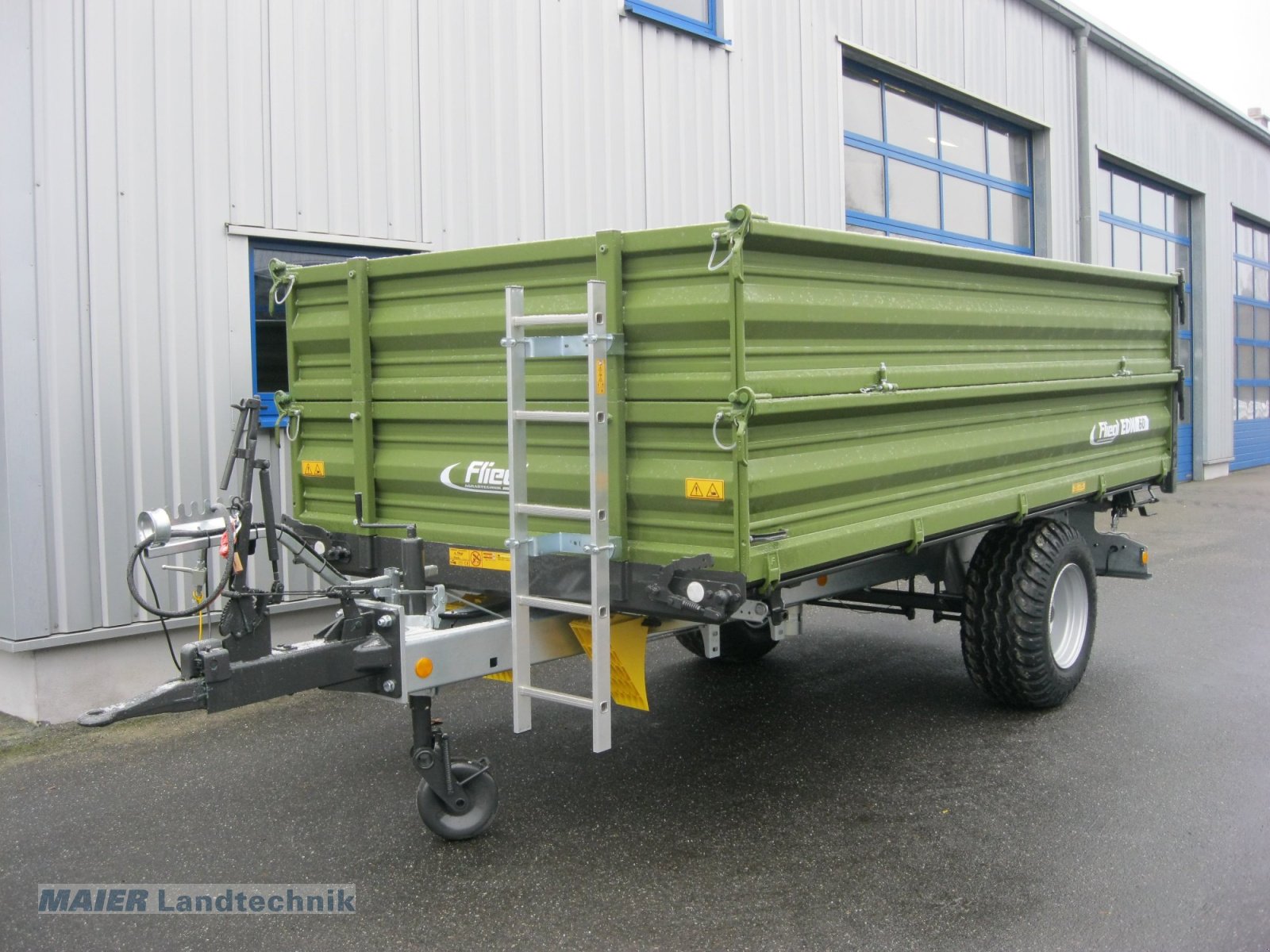 Kipper del tipo Fliegl EDK 60 FOX, Neumaschine In Dieterskirchen (Immagine 6)