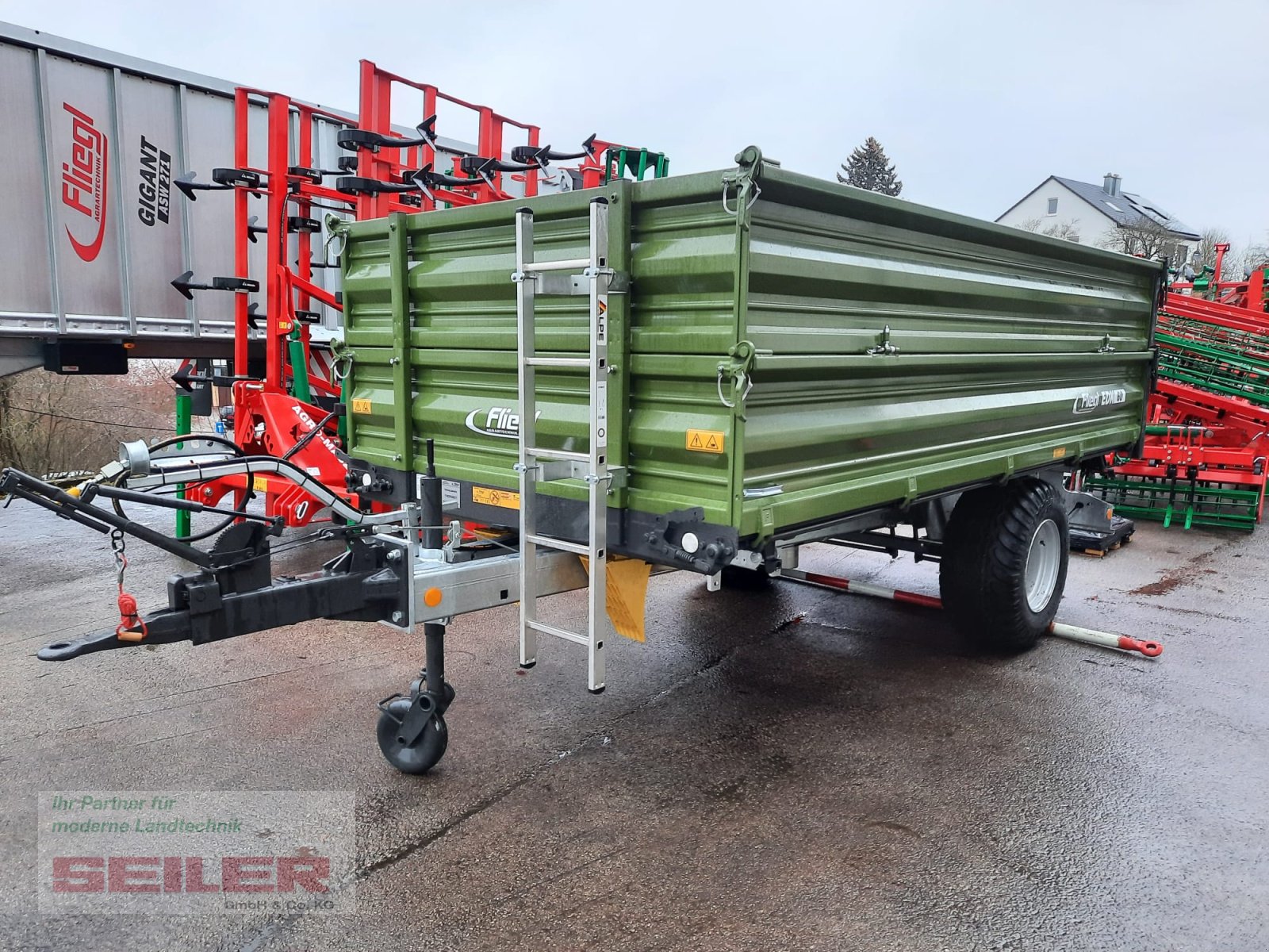 Kipper des Typs Fliegl EDK 60 FOX, Neumaschine in Ansbach (Bild 1)