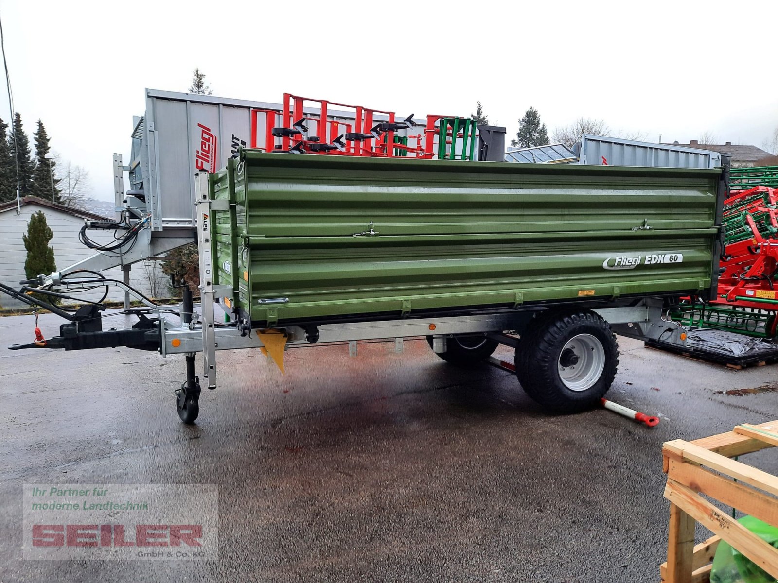 Kipper des Typs Fliegl EDK 60 FOX, Neumaschine in Ansbach (Bild 5)