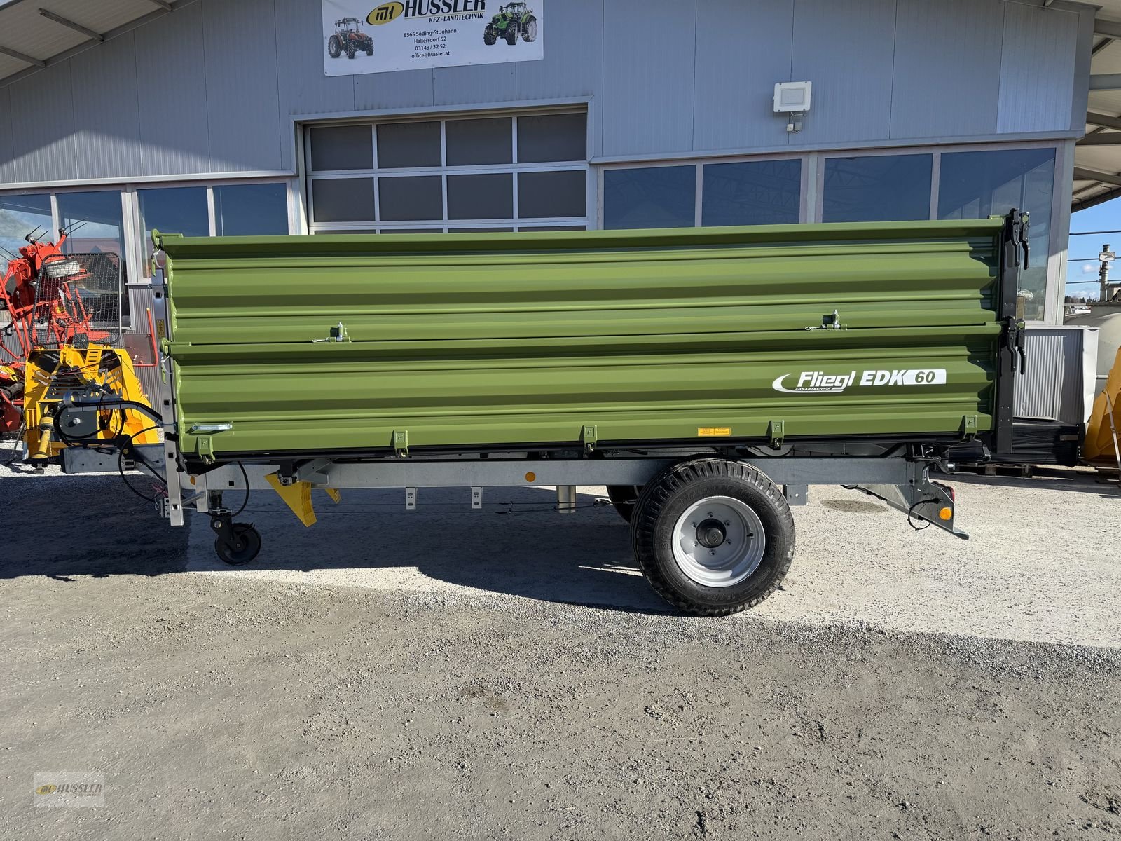 Kipper del tipo Fliegl EDK 60, Neumaschine en Söding- Sankt. Johann (Imagen 2)