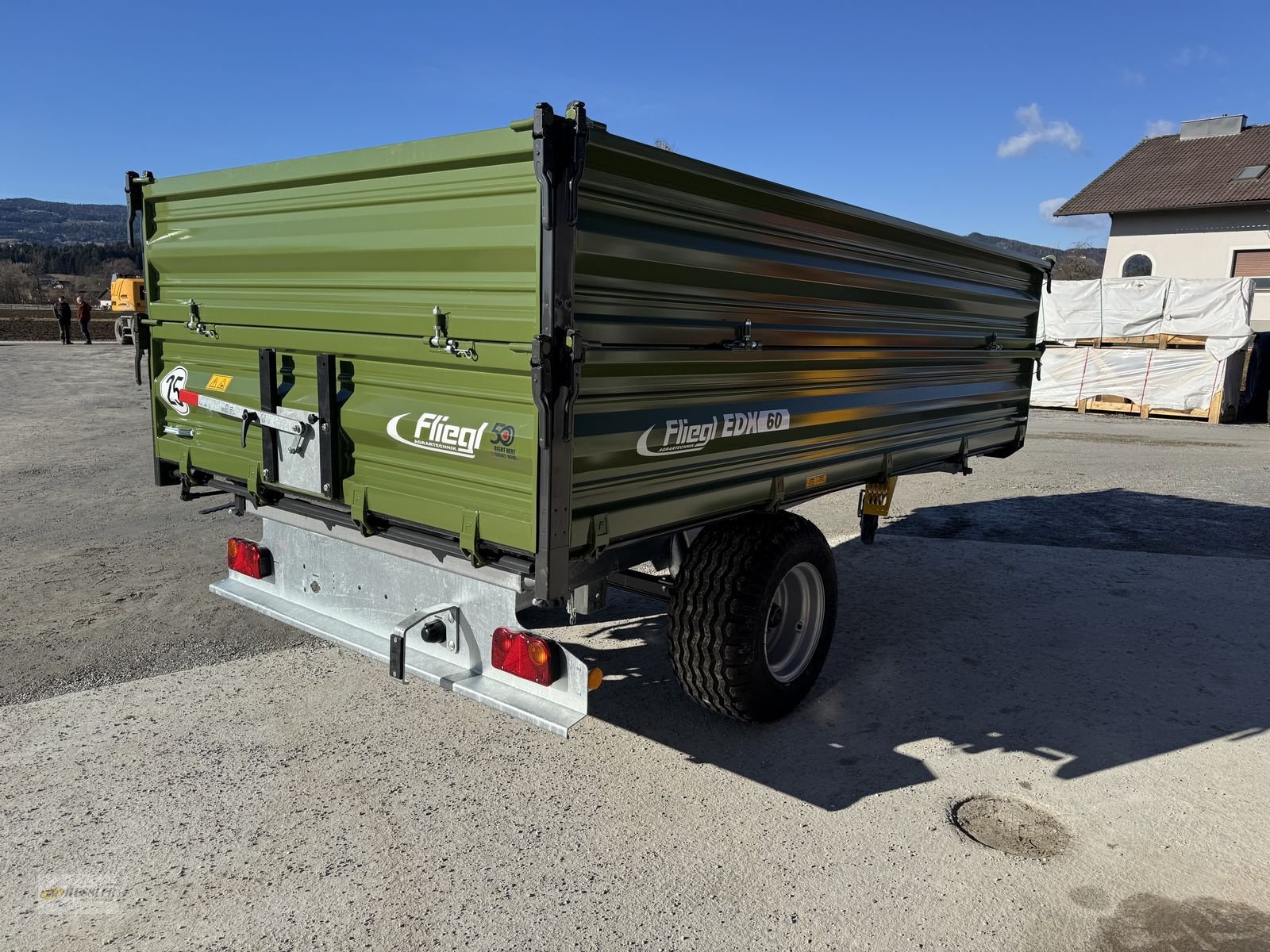 Kipper del tipo Fliegl EDK 60, Neumaschine en Söding- Sankt. Johann (Imagen 5)