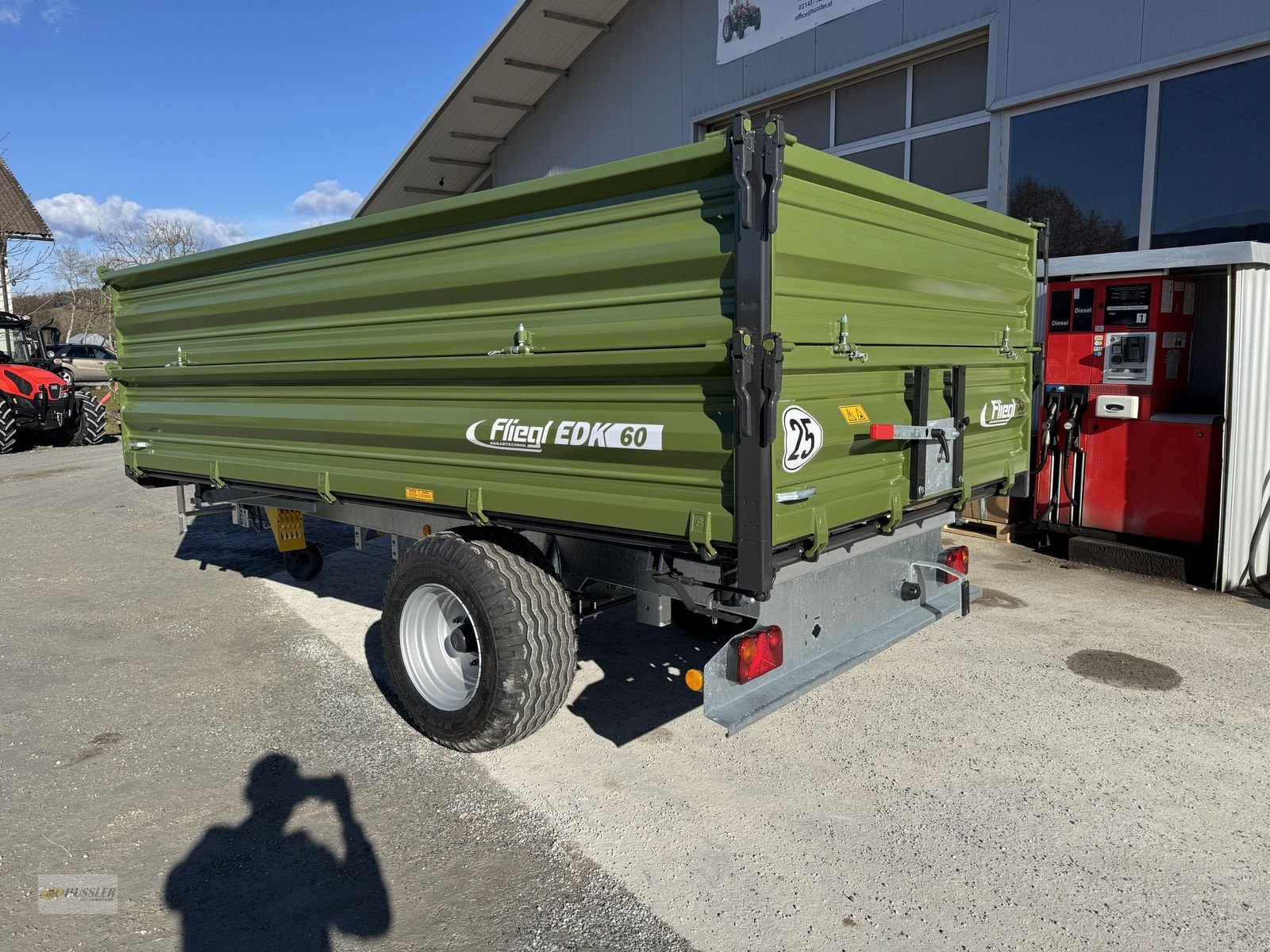 Kipper del tipo Fliegl EDK 60, Neumaschine en Söding- Sankt. Johann (Imagen 3)