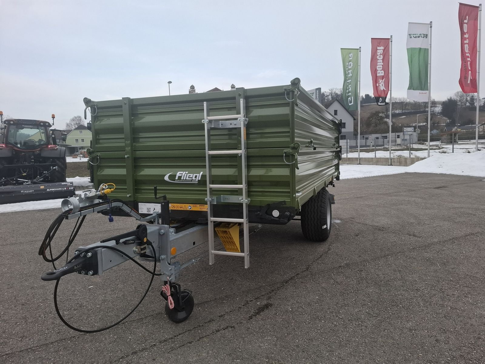 Kipper del tipo Fliegl EDK 60, Gebrauchtmaschine In Saxen (Immagine 4)