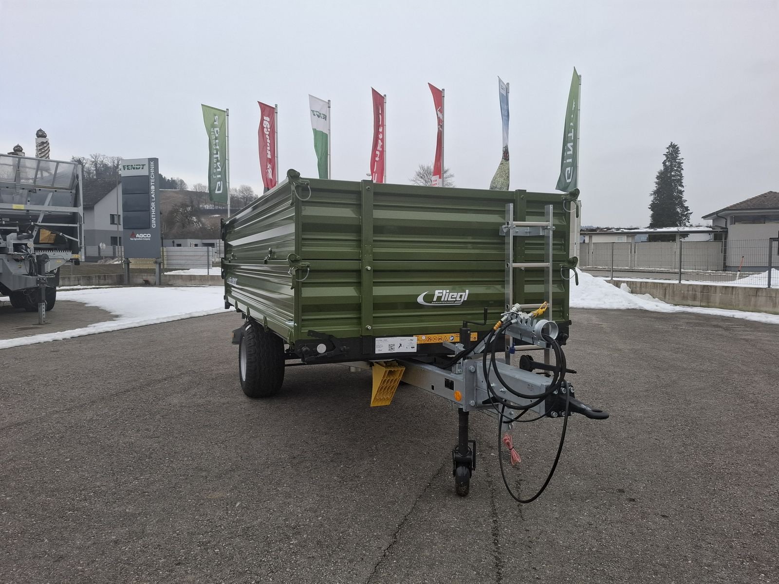 Kipper del tipo Fliegl EDK 60, Gebrauchtmaschine In Saxen (Immagine 3)