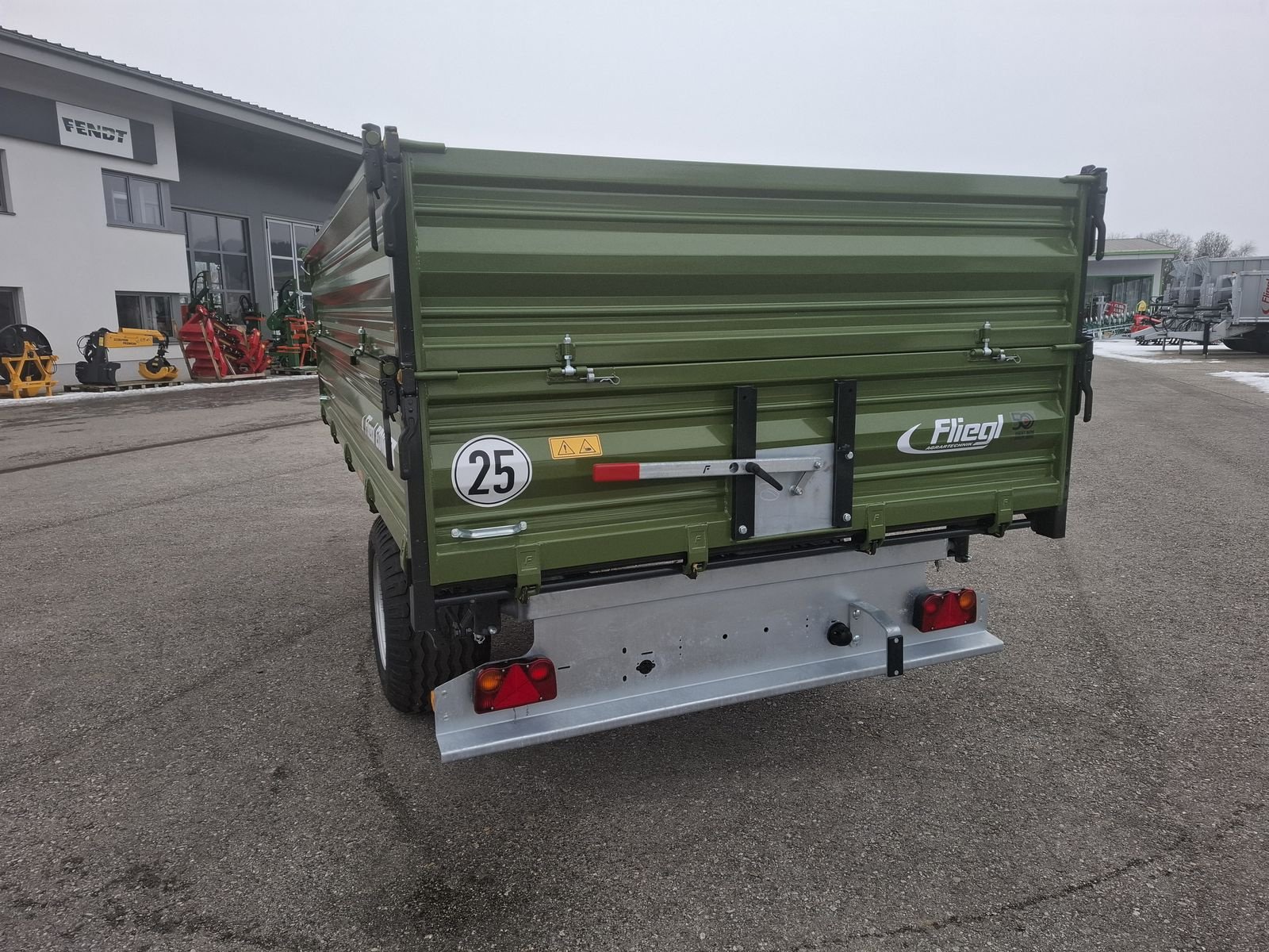 Kipper del tipo Fliegl EDK 60, Gebrauchtmaschine In Saxen (Immagine 8)