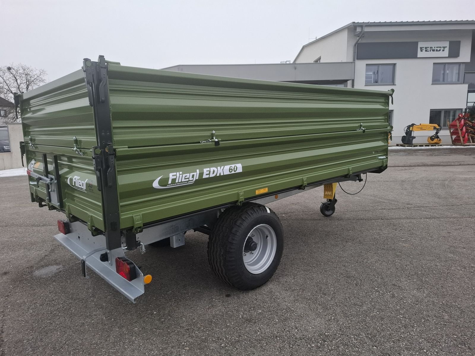 Kipper del tipo Fliegl EDK 60, Gebrauchtmaschine In Saxen (Immagine 10)