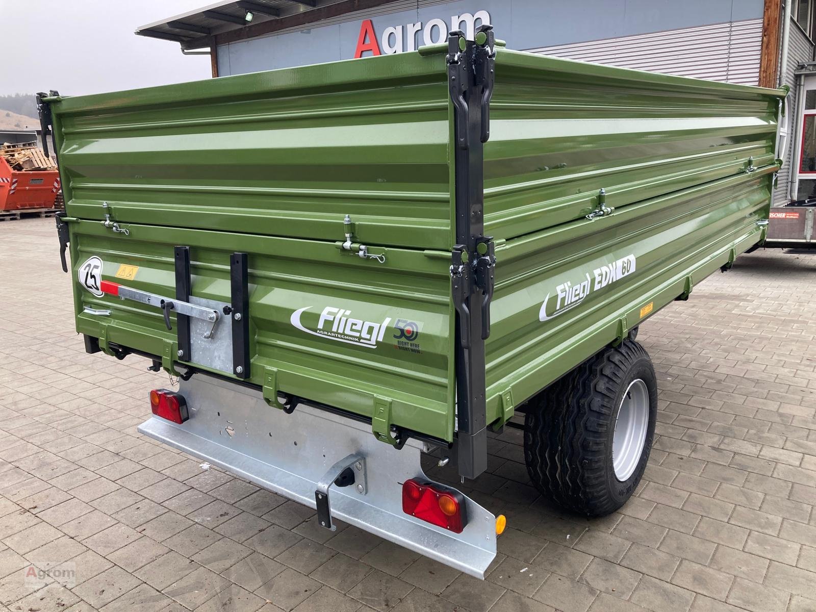 Kipper del tipo Fliegl EDK 60, Neumaschine en Münsingen (Imagen 3)