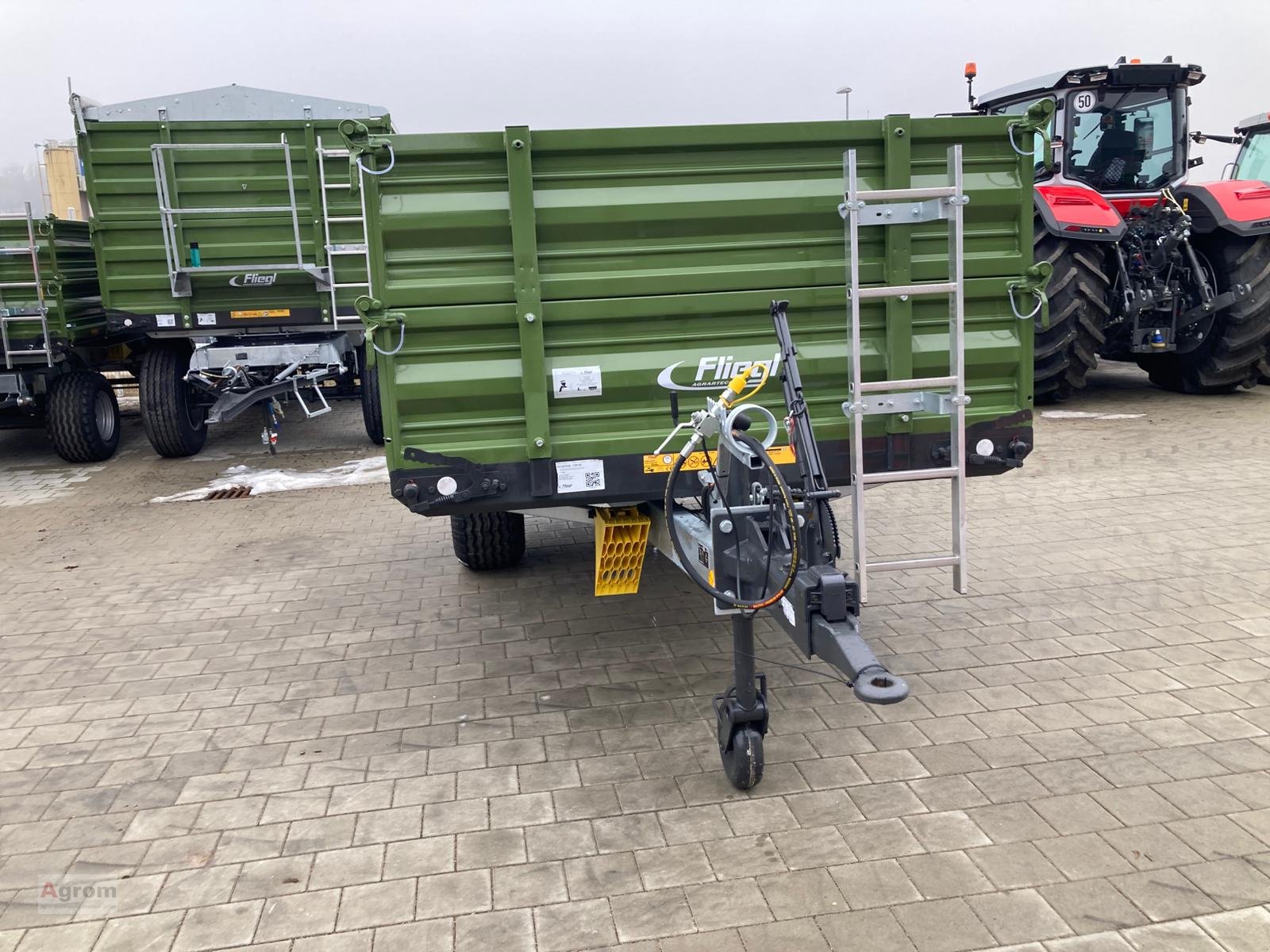 Kipper del tipo Fliegl EDK 60, Neumaschine en Münsingen (Imagen 6)