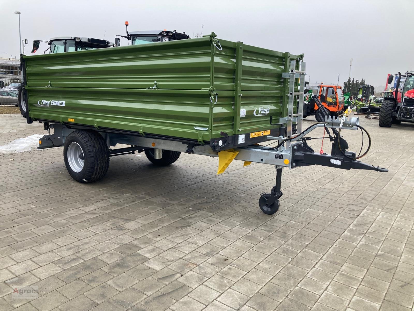 Kipper del tipo Fliegl EDK 60, Neumaschine en Münsingen (Imagen 7)