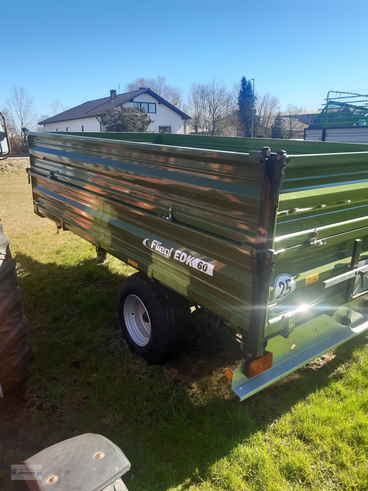 Kipper του τύπου Fliegl EDK 60, Neumaschine σε Bronnen (Φωτογραφία 2)