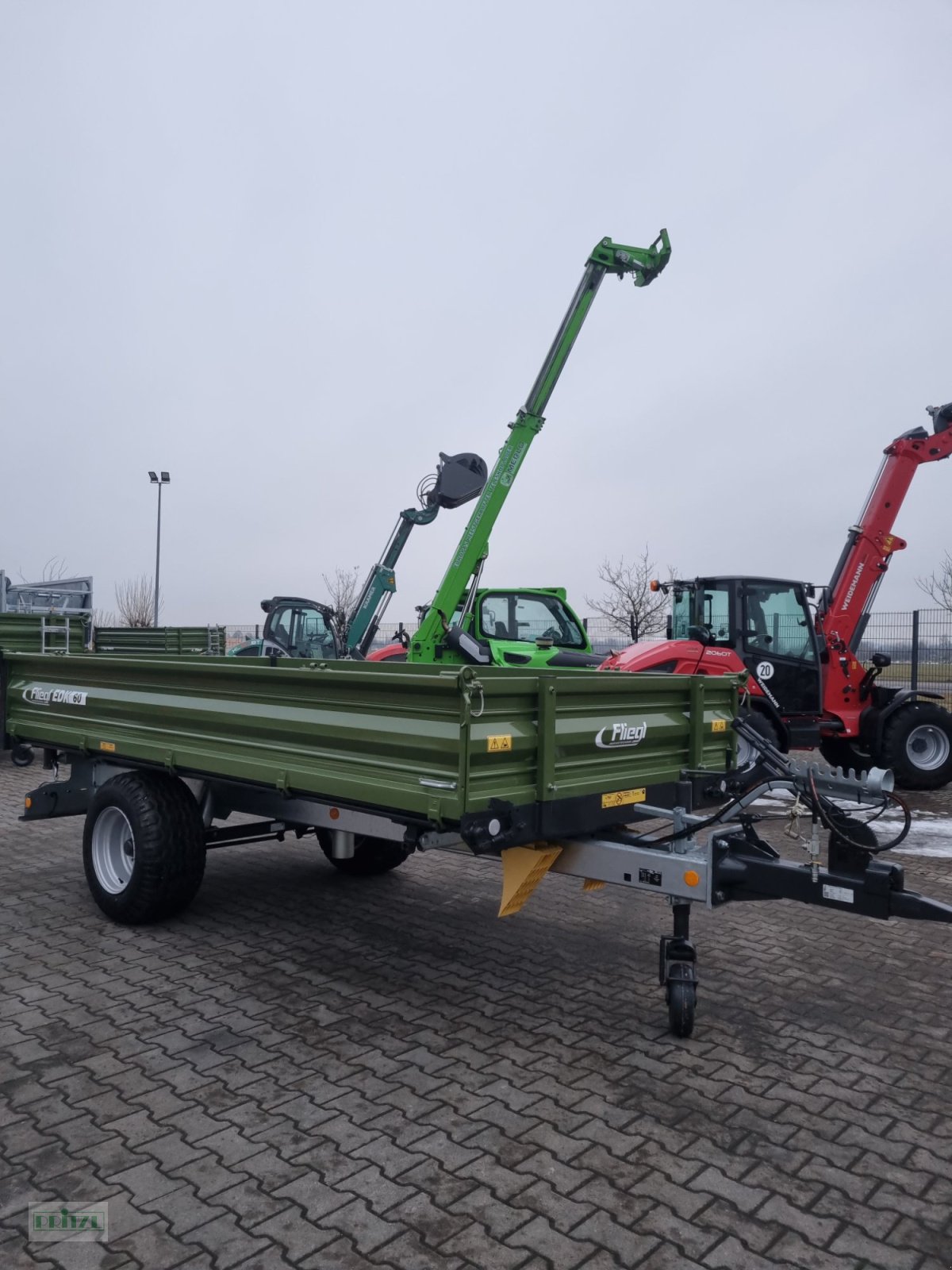 Kipper del tipo Fliegl EDK 60, Gebrauchtmaschine In Bruckmühl (Immagine 1)