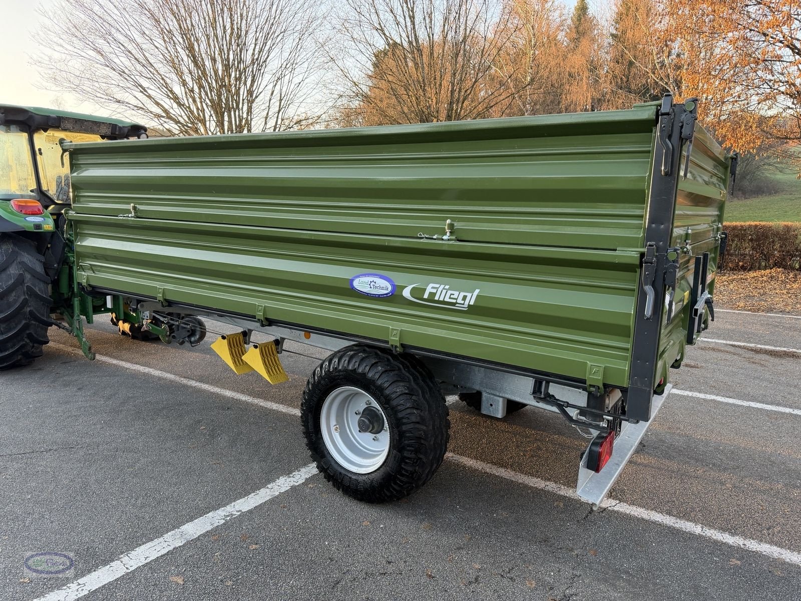 Kipper des Typs Fliegl EDK 60, Gebrauchtmaschine in Münzkirchen (Bild 3)