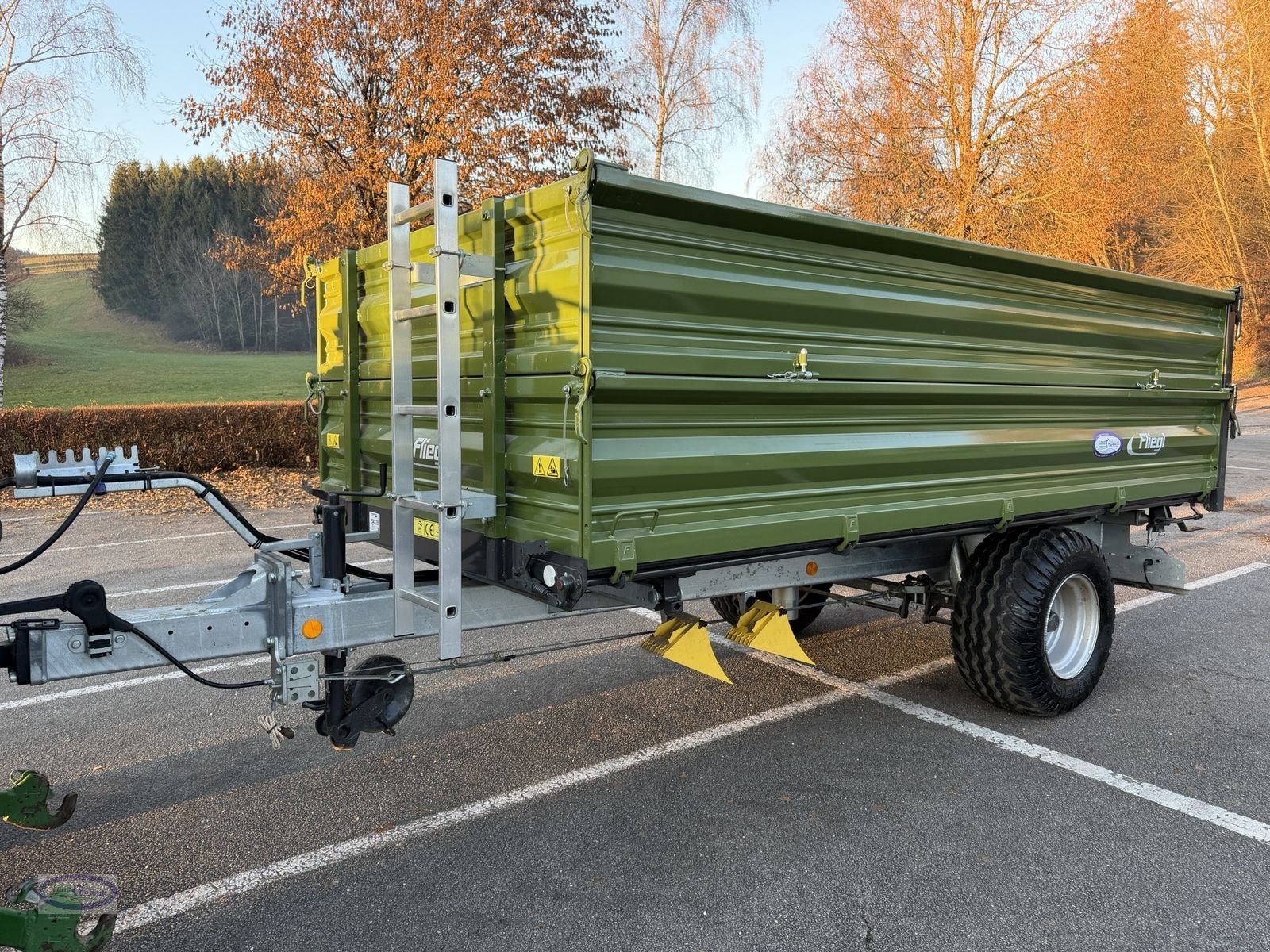 Kipper des Typs Fliegl EDK 60, Gebrauchtmaschine in Münzkirchen (Bild 1)